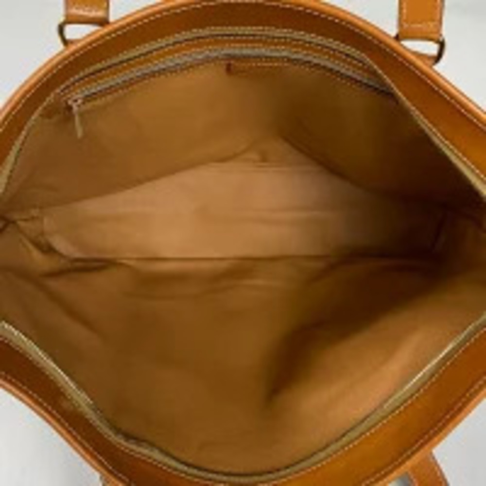 Celine tote Macadam brown shoulder canvas bag - Picture 5 of 5